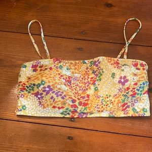 Rhythm bandeau bikini top. Worn ONCE!